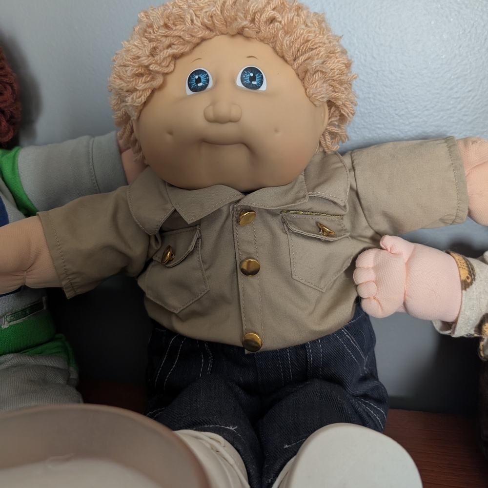 16"  Inch Cabbage Patch Doll,  With Shoes, Socks, Pants, Shorts, Tops, Coveral